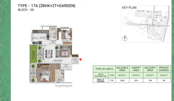 2 BHK 1622 Sq Ft 2 BHK 1622 Sq Ft